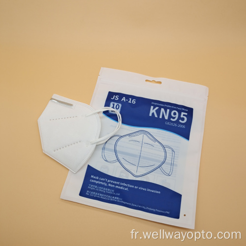 KN95 GB2626-2006 Masque de filtre à poussière avec CE FFP2